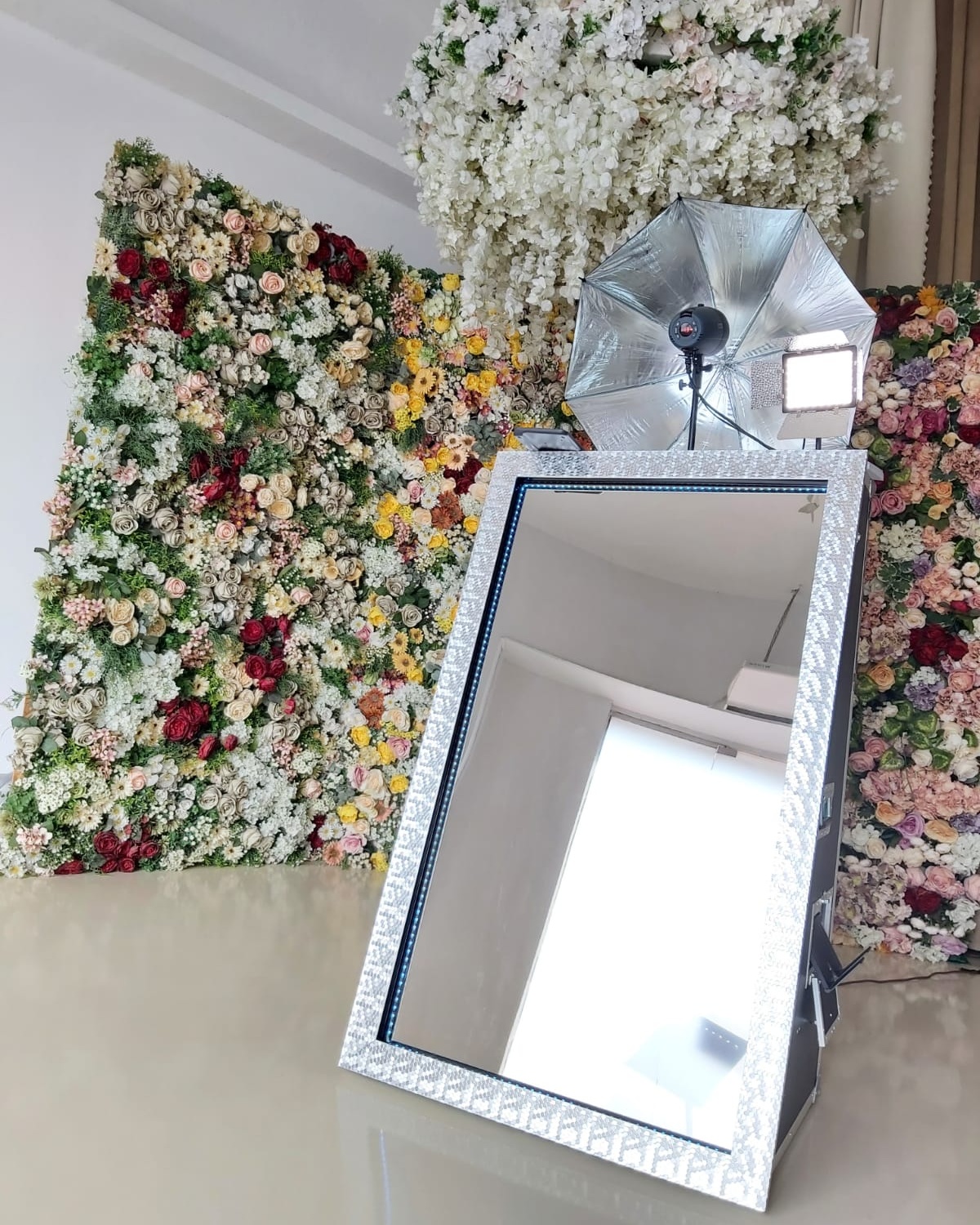 Oglinda foto nunta Bucuresti - cabina FotoTime