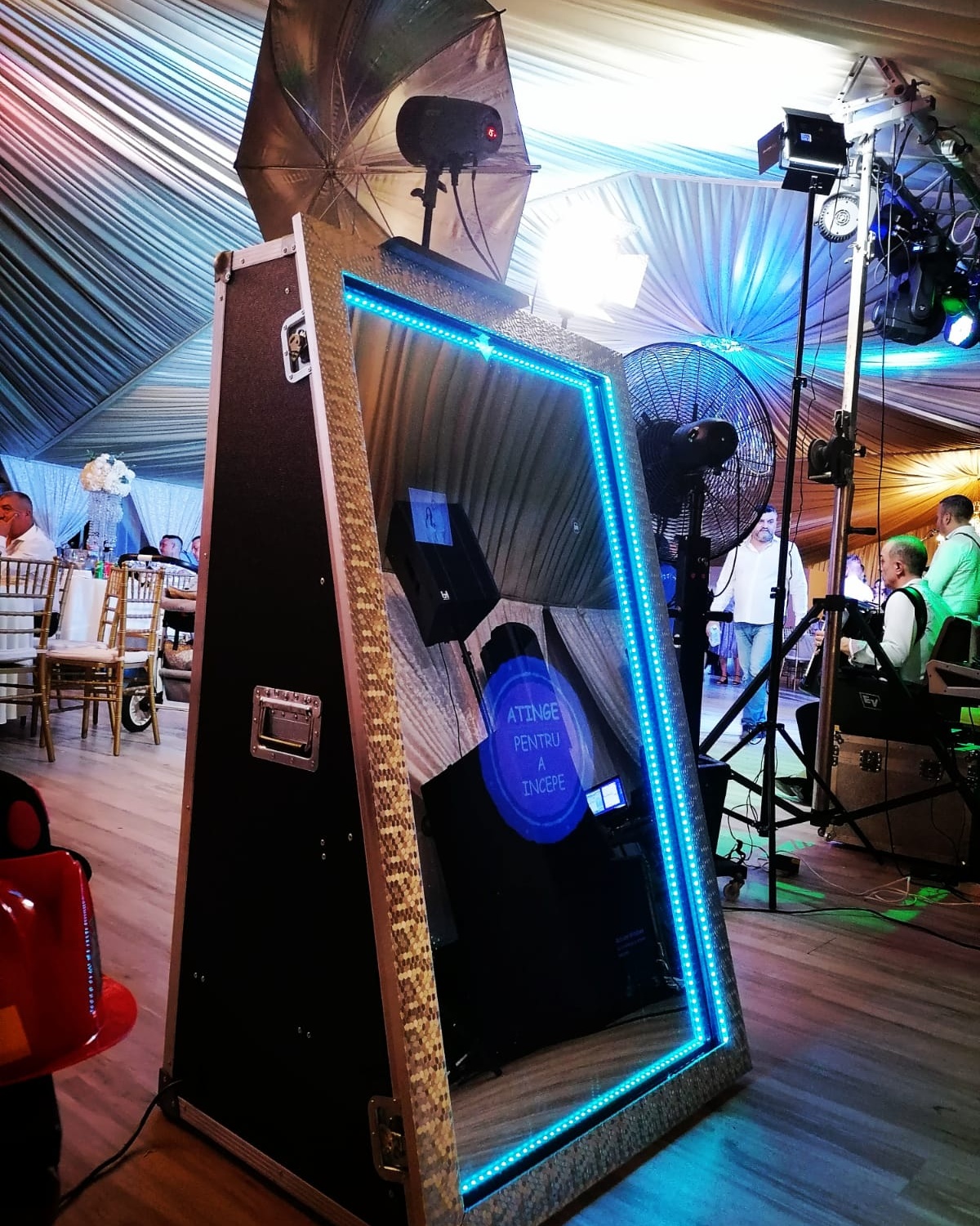 Oglinda foto nunta Bucuresti - cabina FotoTime