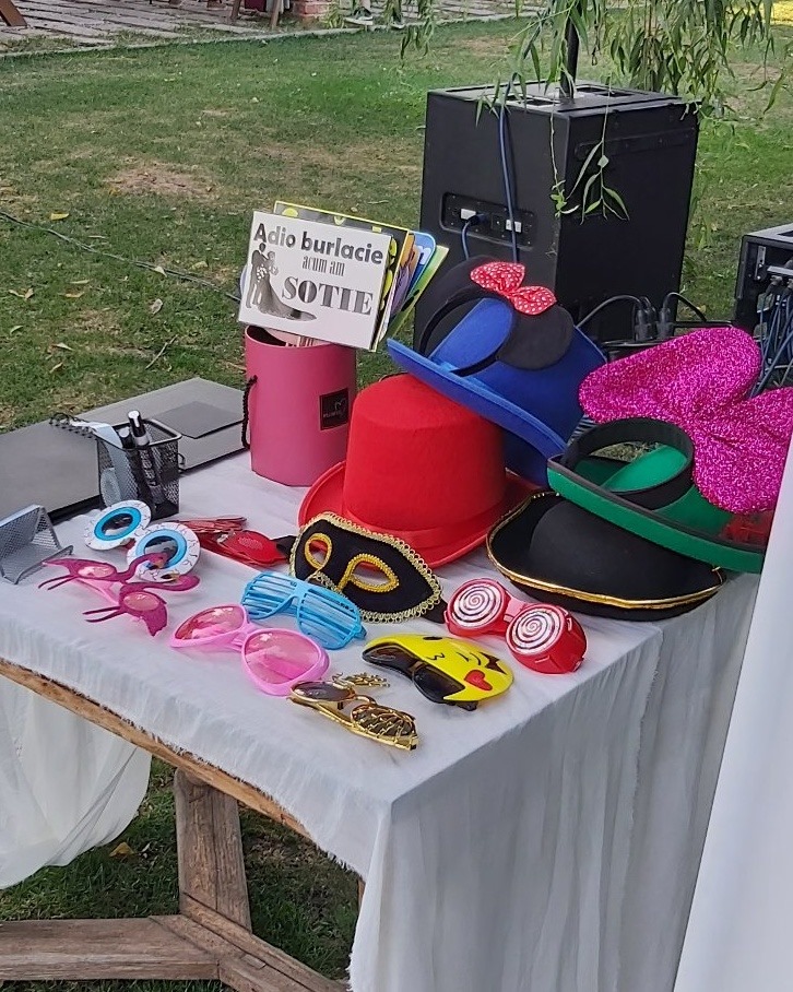 Oglinda foto nunta Bucuresti - cabina FotoTime