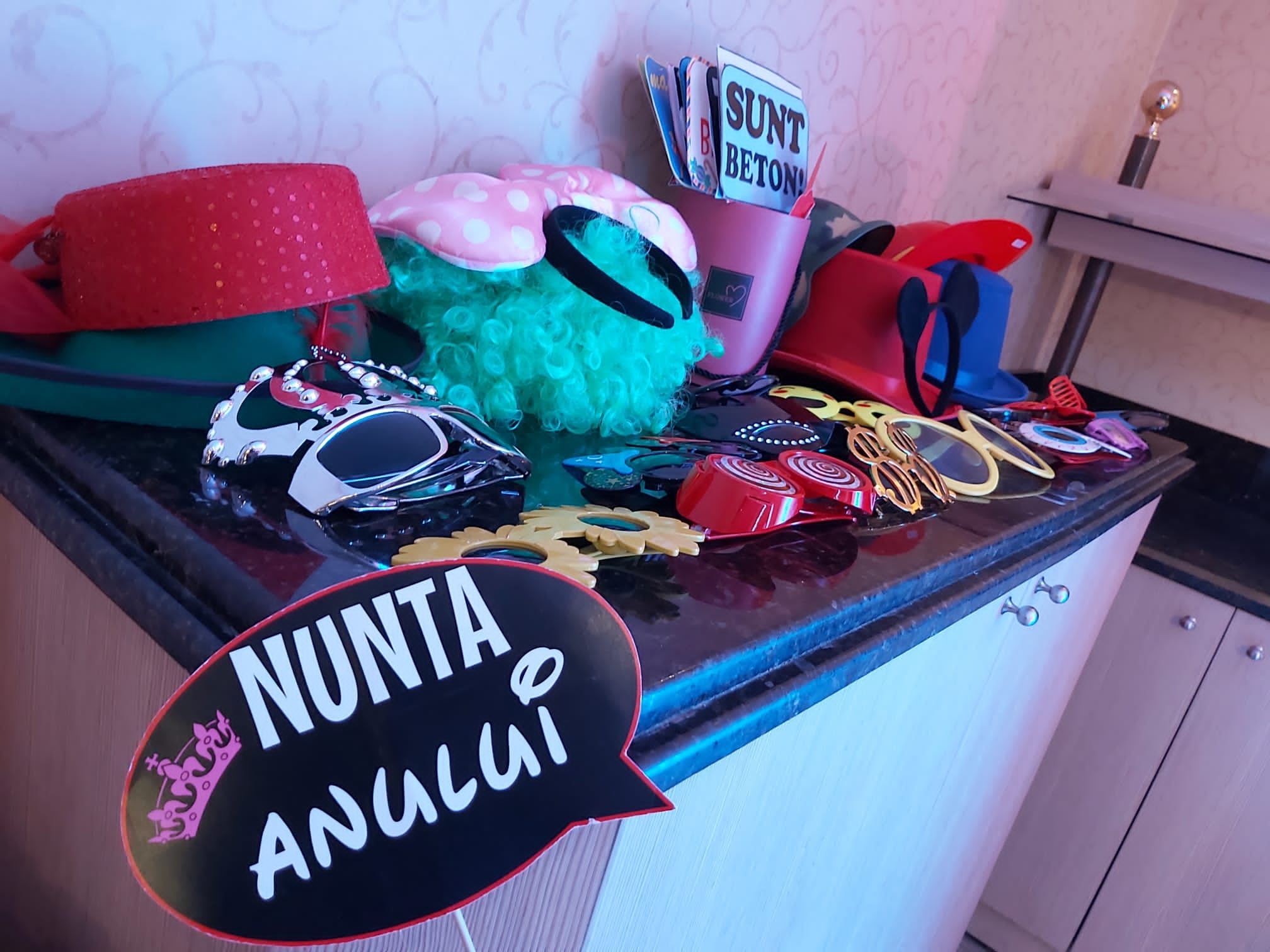 Oglinda foto nunta Bucuresti - cabina FotoTime