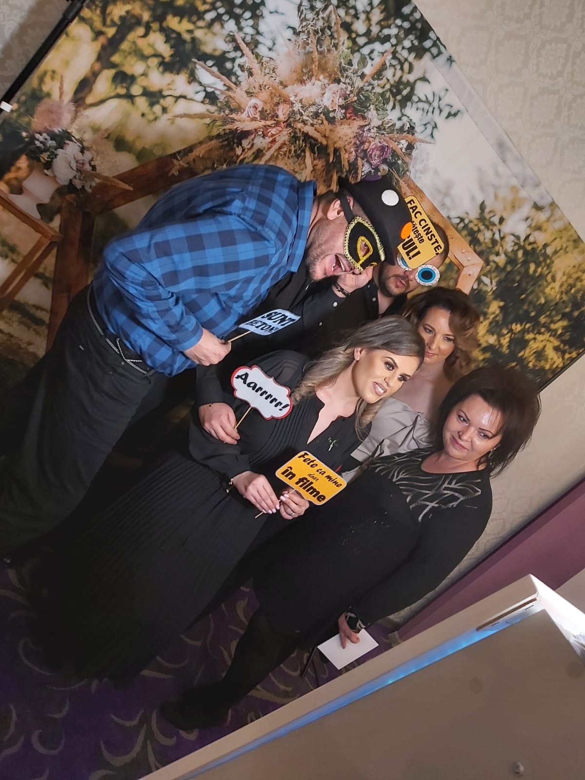 Oglinda foto nunta Bucuresti - cabina FotoTime