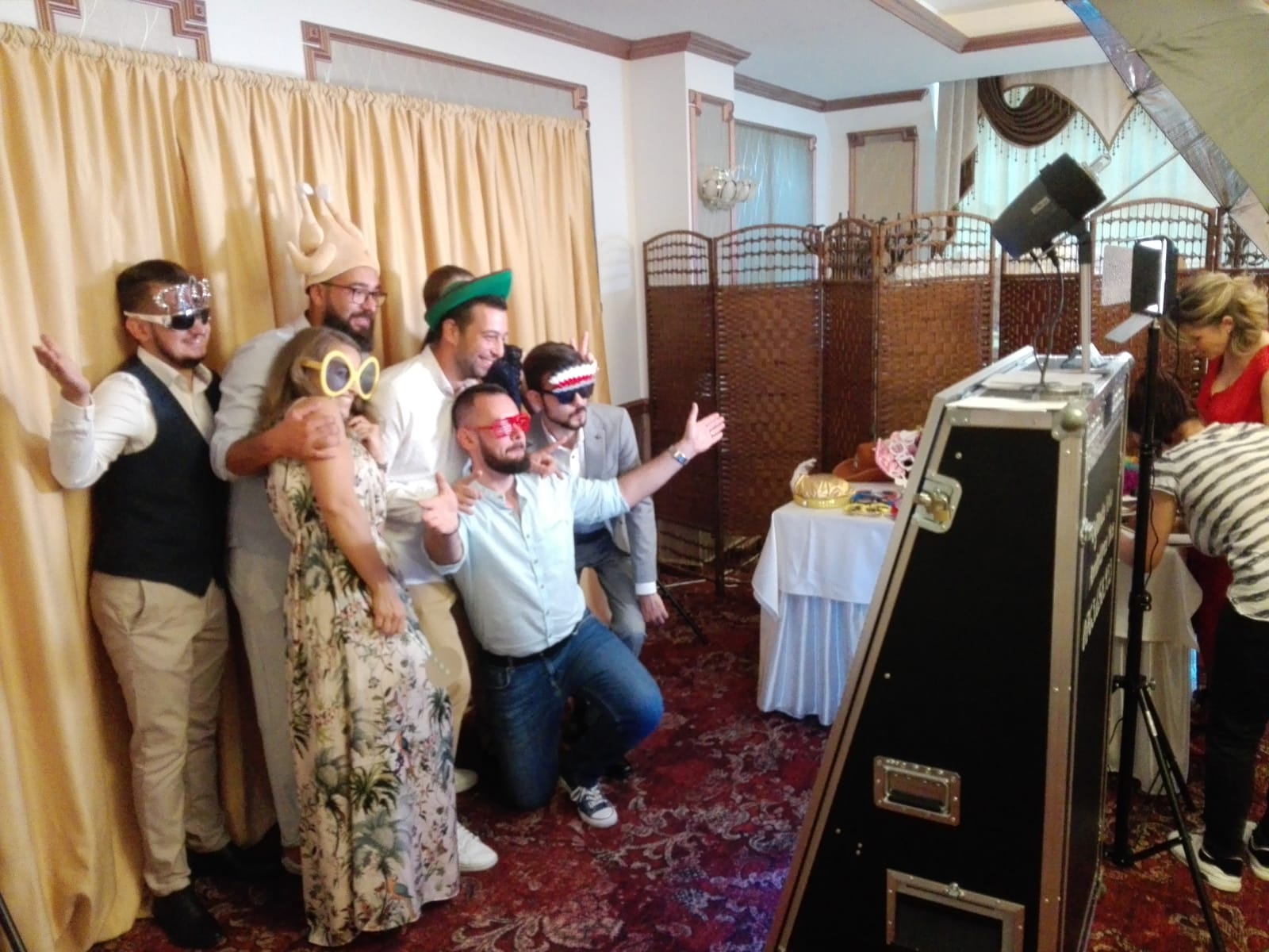 Oglinda foto nunta Bucuresti - cabina FotoTime